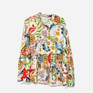 UCHUU MONTREAL layered blouse